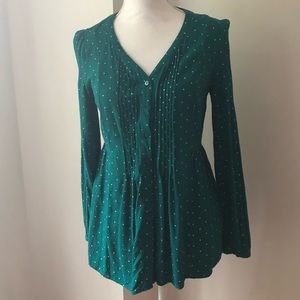 2/$5 LC Green & White Polka Dot FINAL PRICE